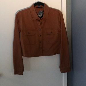 Camel Woven Shirt